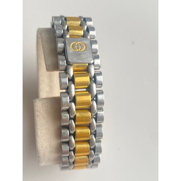 Authentic Gucci Two-Tone Stainless Steel Watch - Picture 5 of 11